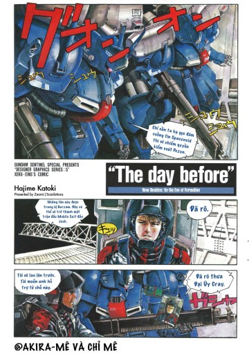 Mobile Suit Gundam - The Day Before - New Desides: Eve Of Formation